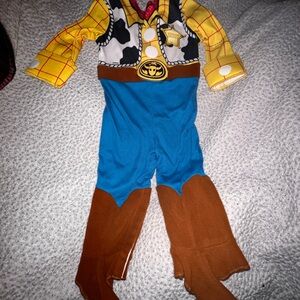 Disney Yellow and Blue Halloween Costume WOODY